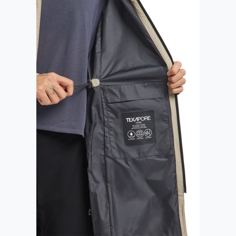 Moteriškas paltas nuo lietaus Jack Wolfskin Wellse stone 5