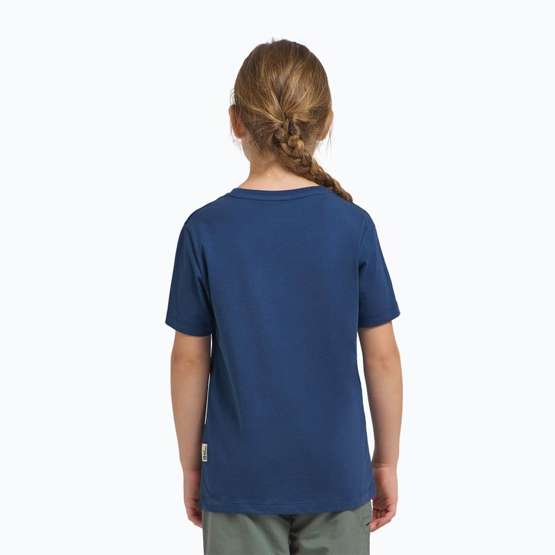 Vaikiški marškinėliai Jack Wolfskin Graphic Cotton T print evening sky 3
