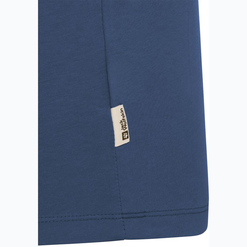 Vaikiški marškinėliai Jack Wolfskin Graphic Cotton T print evening sky 11
