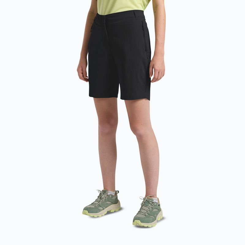 Moteriški žygio šortai Jack Wolfskin Hikeout black
