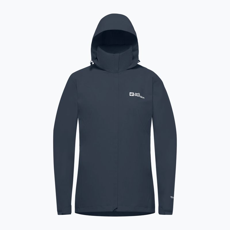 Moteriška striukė nuo lietaus Jack Wolfskin Trailtime 2L midnight sky 9