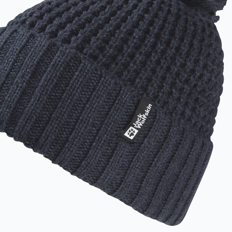 Moteriška žieminė kepurė Jack Wolfskin Medley Knit Beanie dark navy 2