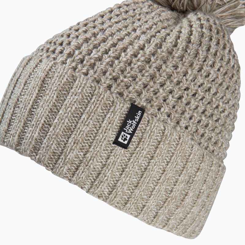 Moteriška žieminė kepurė Jack Wolfskin Medley Knit Beanie linen 2