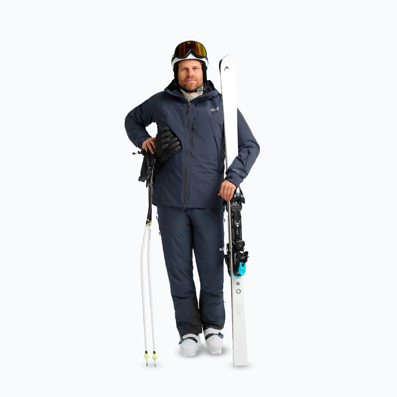 Vyriška slidinėjimo striukė Jack Wolfskin Flowline Pro 2L Ins mignight sky 2