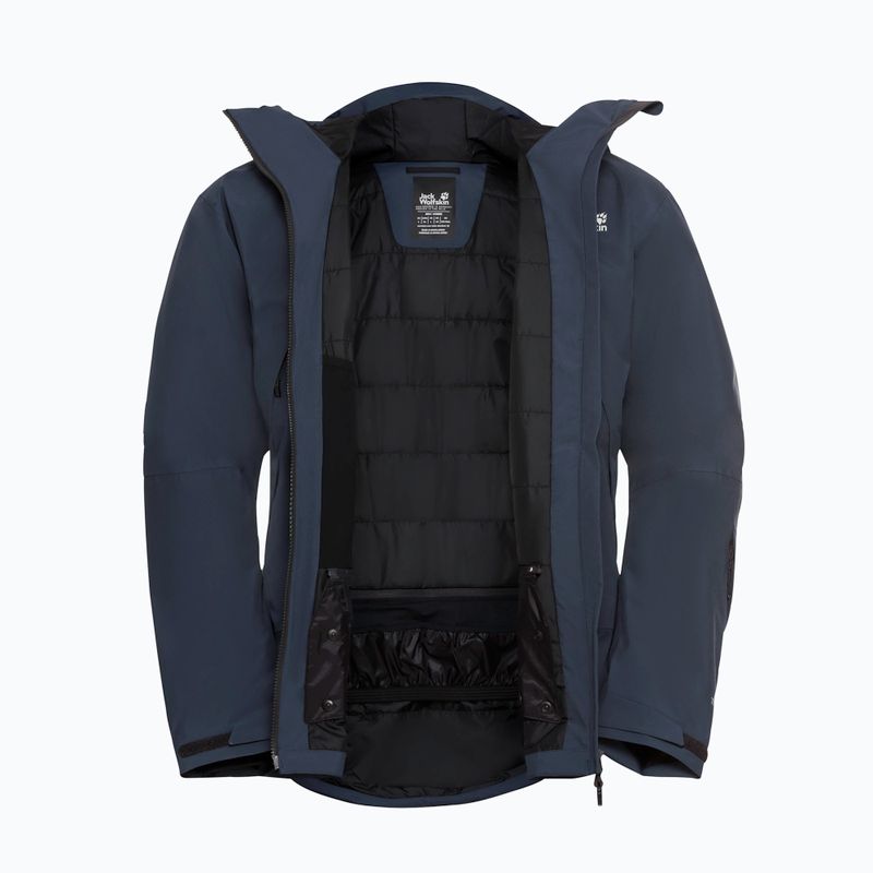 Vyriška slidinėjimo striukė Jack Wolfskin Flowline Pro 2L Ins mignight sky 12