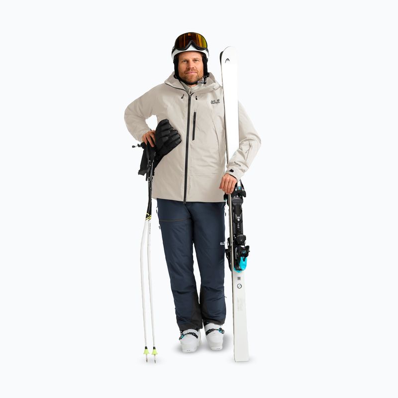 Vyriška slidinėjimo striukė Jack Wolfskin Flowline Pro 2L Ins pale sand 2