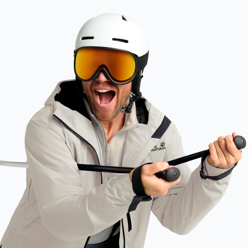 Vyriška slidinėjimo striukė Jack Wolfskin Flowline Pro 2L Ins pale sand 5