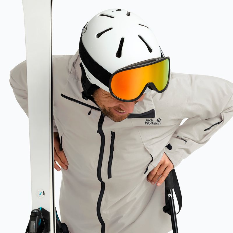 Vyriška slidinėjimo striukė Jack Wolfskin Flowline Pro 2L Ins pale sand 6