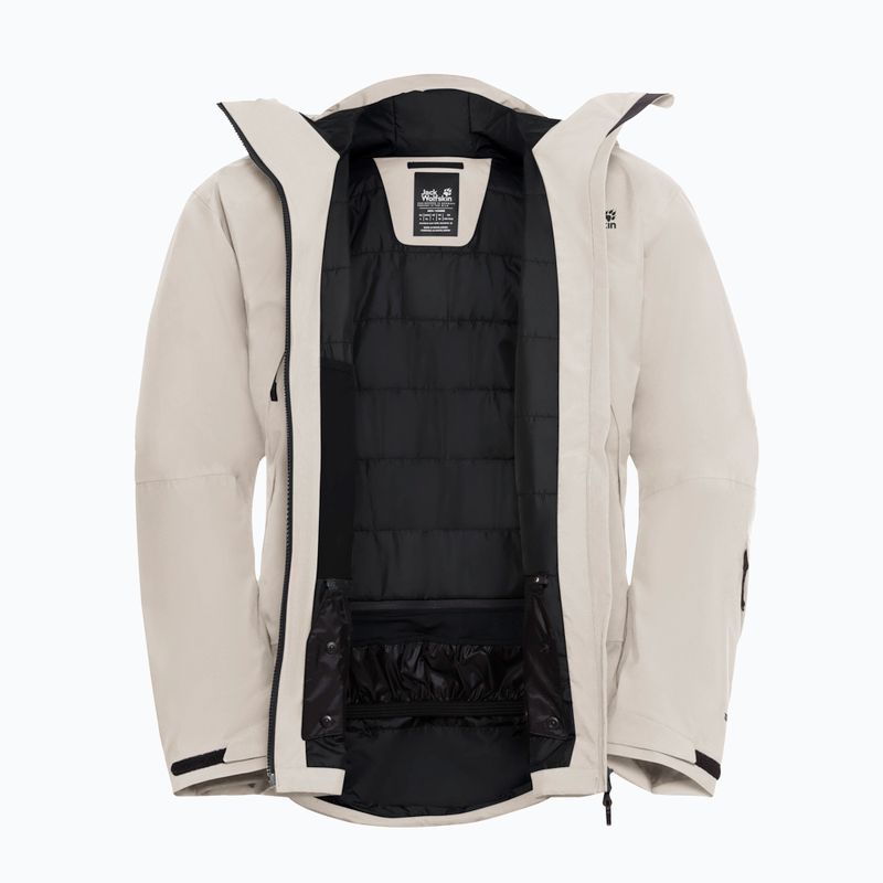 Vyriška slidinėjimo striukė Jack Wolfskin Flowline Pro 2L Ins pale sand 12