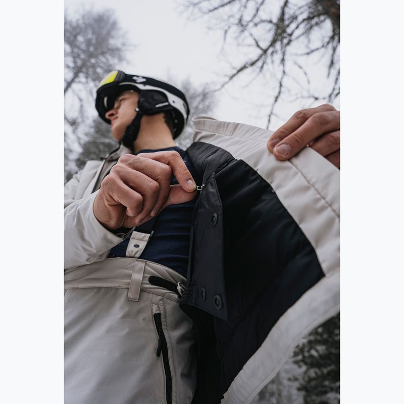 Vyriška slidinėjimo striukė Jack Wolfskin Flowline Pro 2L Ins pale sand 16