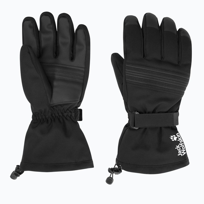 Slidinėjimo pirštinės Jack Wolfskin Ins Ski black