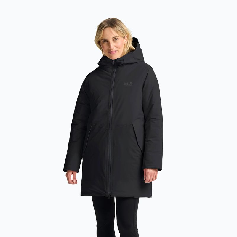 Moteriška šilta striukė Jack Wolfskin Frost Haven juoda