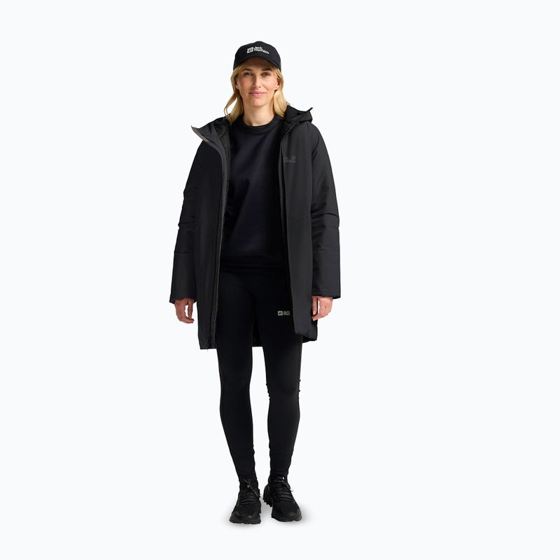 Moteriška šilta striukė Jack Wolfskin Frost Haven juoda 2