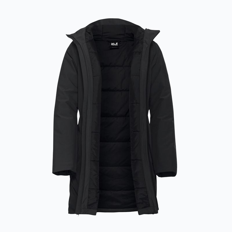 Moteriška šilta striukė Jack Wolfskin Frost Haven juoda 9