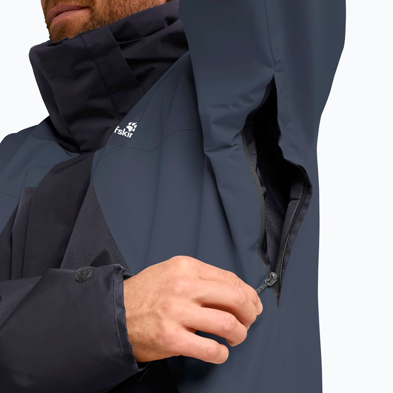 Vyriška slidinėjimo striukė Jack Wolfskin Flowline 2L Ins midnight sky 5