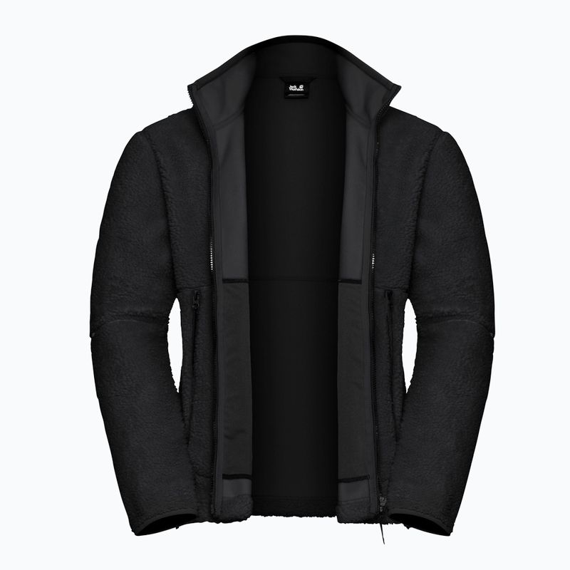 Vyriškas žygio džemperis Jack Wolfskin Stone Lite black 9