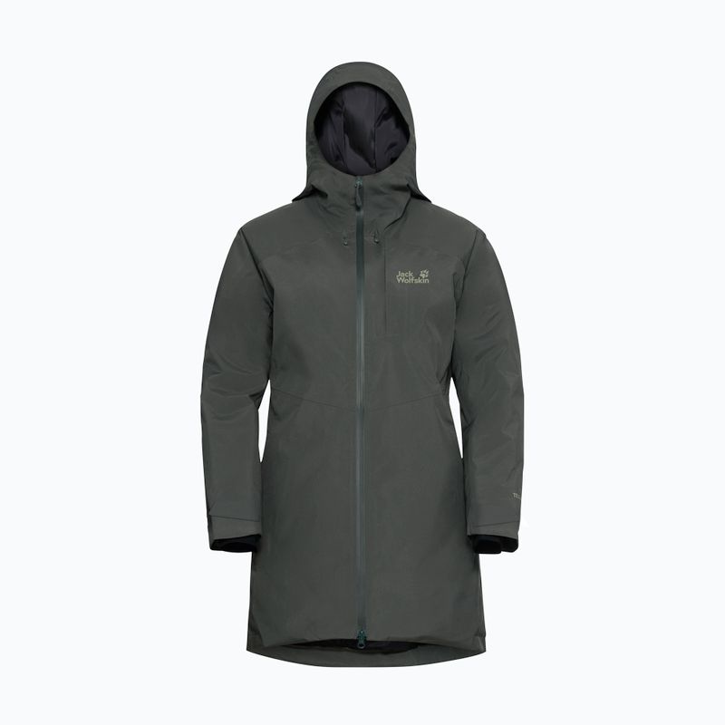 Moteriška pūsta striukė Jack Wolfskin Icecape 2L Down Ins Rds slate green 7