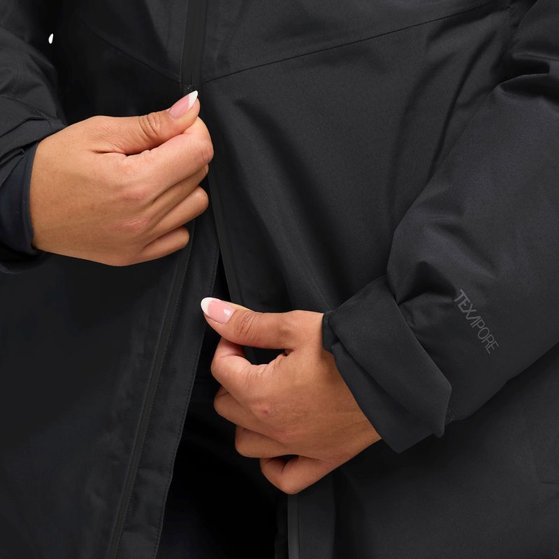 Moteriška striukė nuo lietaus Jack Wolfskin Icecape 2L Down Ins Rds black 5