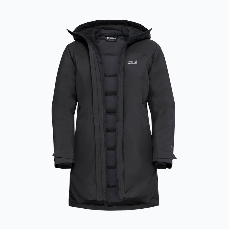 Moteriška pūsta striukė Jack Wolfskin Icecape 2L Down Ins Rds black 9