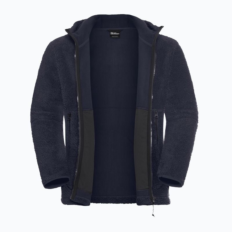 Vyriškas žygio džemperis Jack Wolfskin Stone Lite Hooded dark navy 9