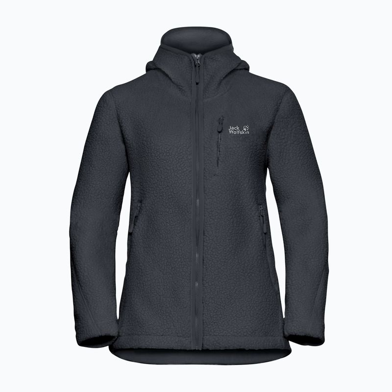 Moteriškas fliso džemperis Jack Wolfskin Cradle Mountain Pile Full Zip phantom 7