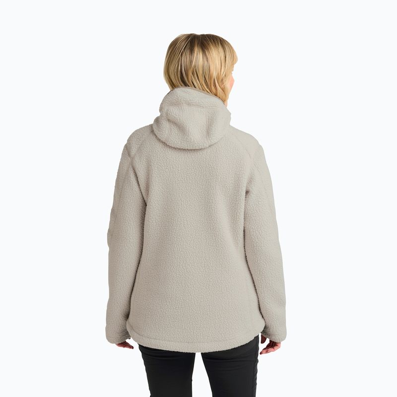 Moteriškas fliso džemperis Jack Wolfskin Cradle Mountain Pile Full Zip pale sand 3