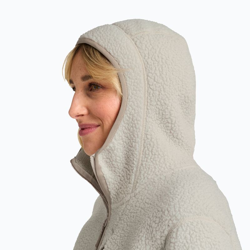Moteriškas fliso džemperis Jack Wolfskin Cradle Mountain Pile Full Zip pale sand 4