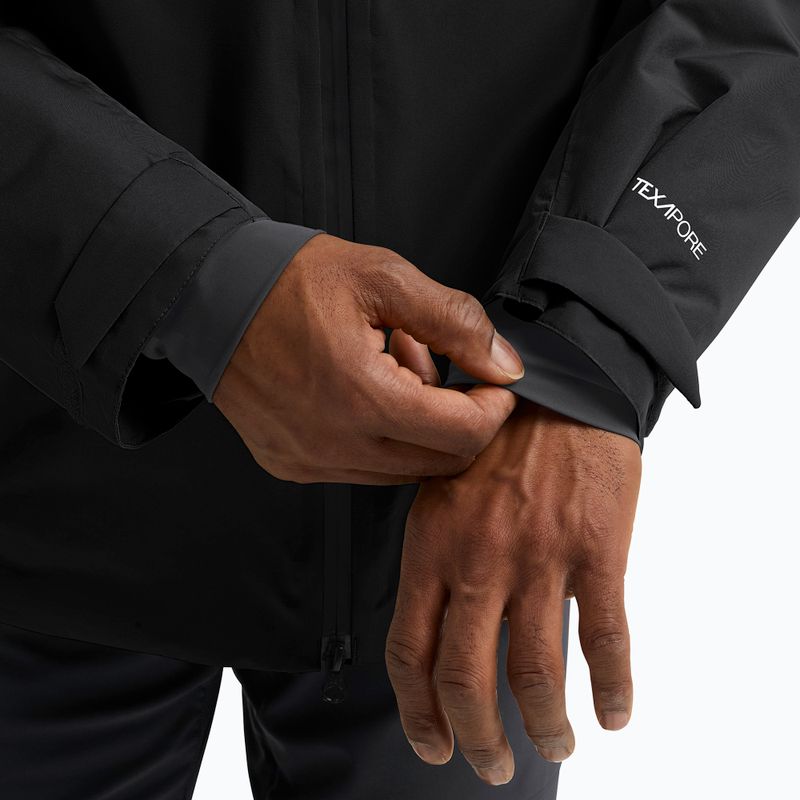 Vyriška striukė nuo lietaus Jack Wolfskin Icecape 2L Down Ins Rds black 5