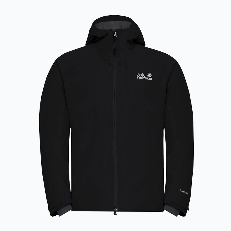 Vyriška striukė nuo lietaus Jack Wolfskin Icecape 2L Down Ins Rds black 7