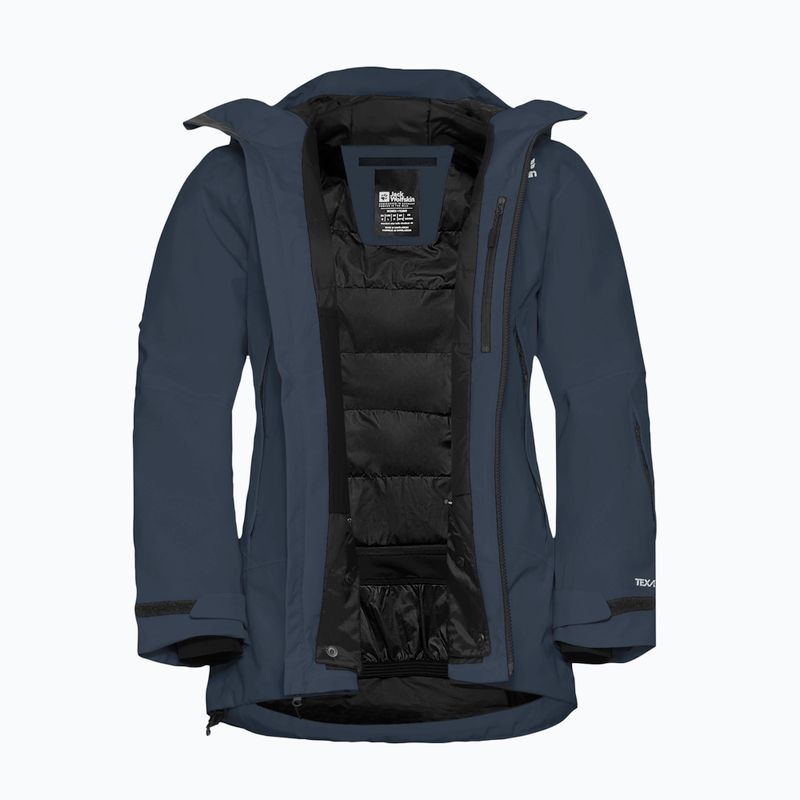 Moteriška slidinėjimo striukė Jack Wolfskin Flowline Pro 2L Ins mignight sky 10
