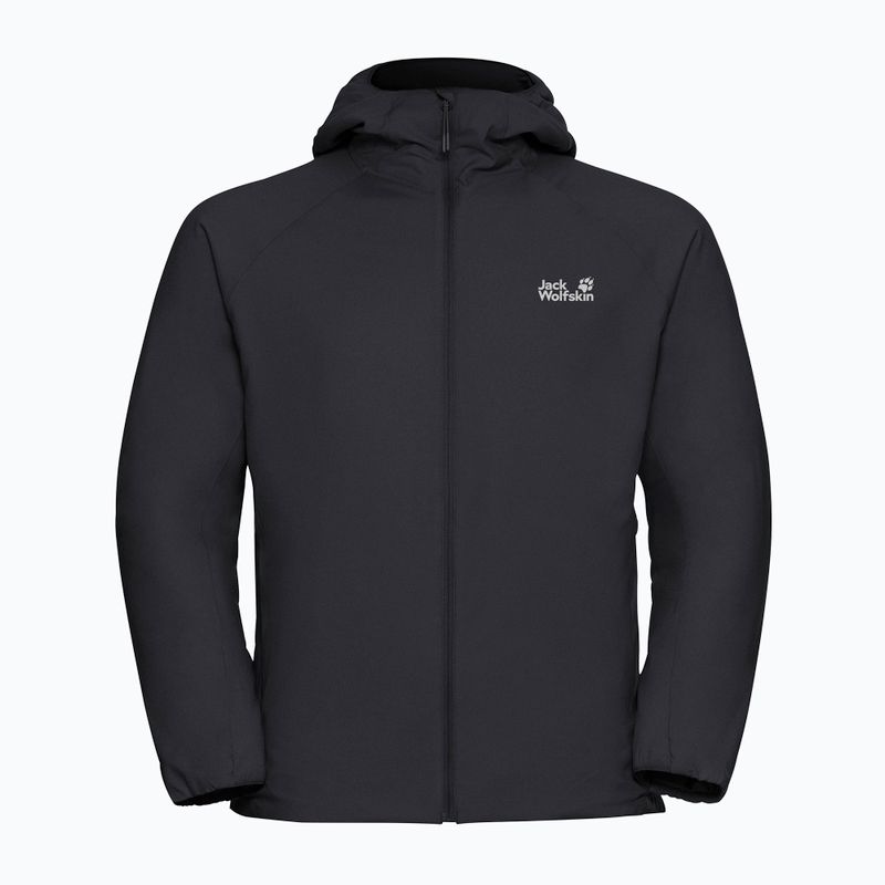Vyriška softshell striukė Jack Wolfskin Prelight Ins black 7