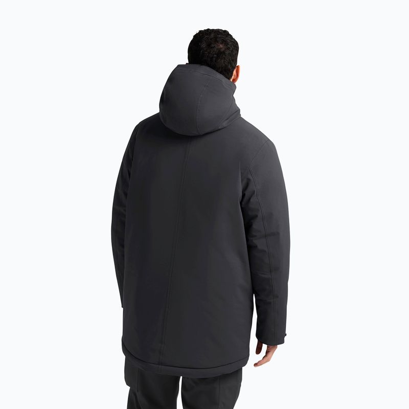 Vyriškas šiltintas paltas Jack Wolfskin Cold Camp Coat black 3