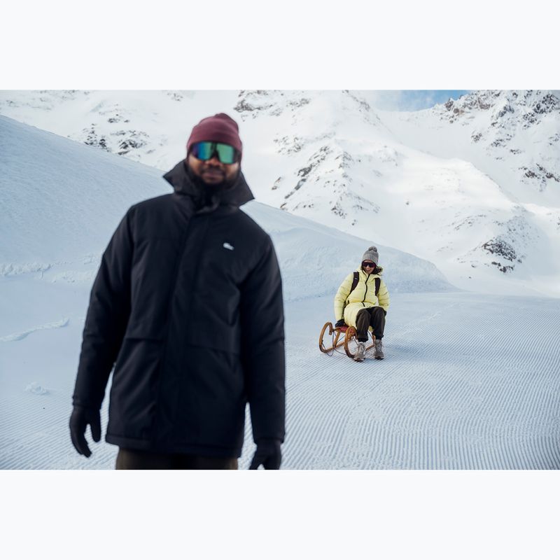 Vyriškas šiltintas paltas Jack Wolfskin Cold Camp Coat black 10