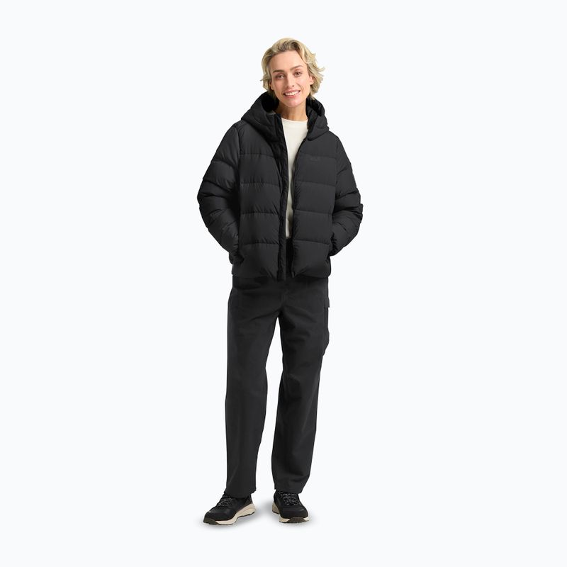 Moteriška pūsta striukė Jack Wolfskin Frozen Palace black 2