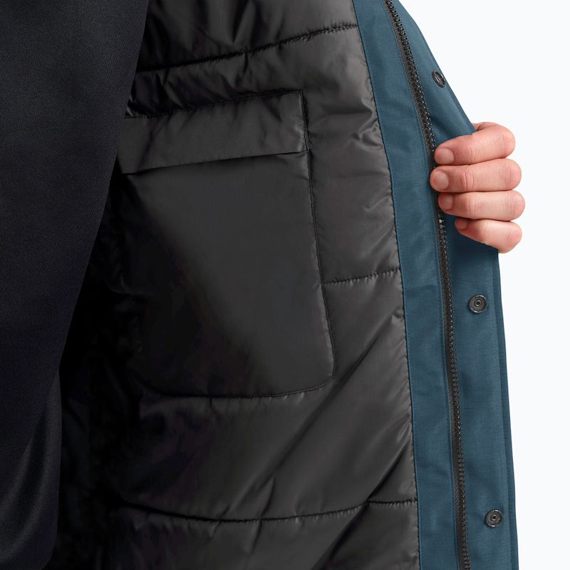 Vyriška pašiltinta striukė Jack Wolfskin Glacier Shield aluminium blue 6