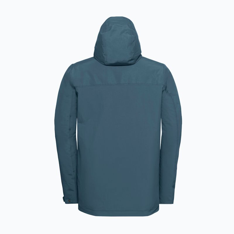 Vyriška pašiltinta striukė Jack Wolfskin Glacier Shield aluminium blue 8