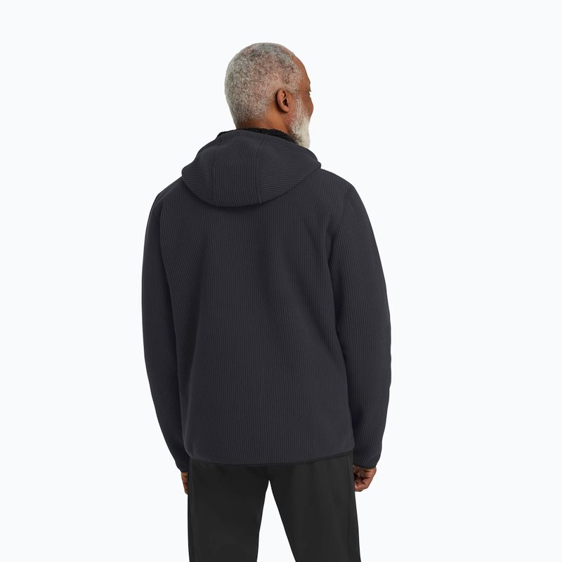 Vyriškas žygio džemperis Jack Wolfskin Lake Ridge Hooded black 3