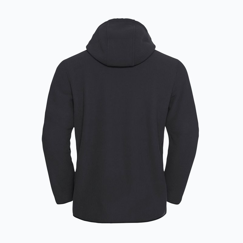 Vyriškas žygio džemperis Jack Wolfskin Lake Ridge Hooded black 8