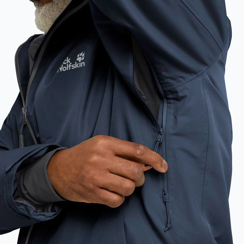 Vyriška pūsta striukė Jack Wolfskin Icecape 2L Down Ins Rds midnight sky 4
