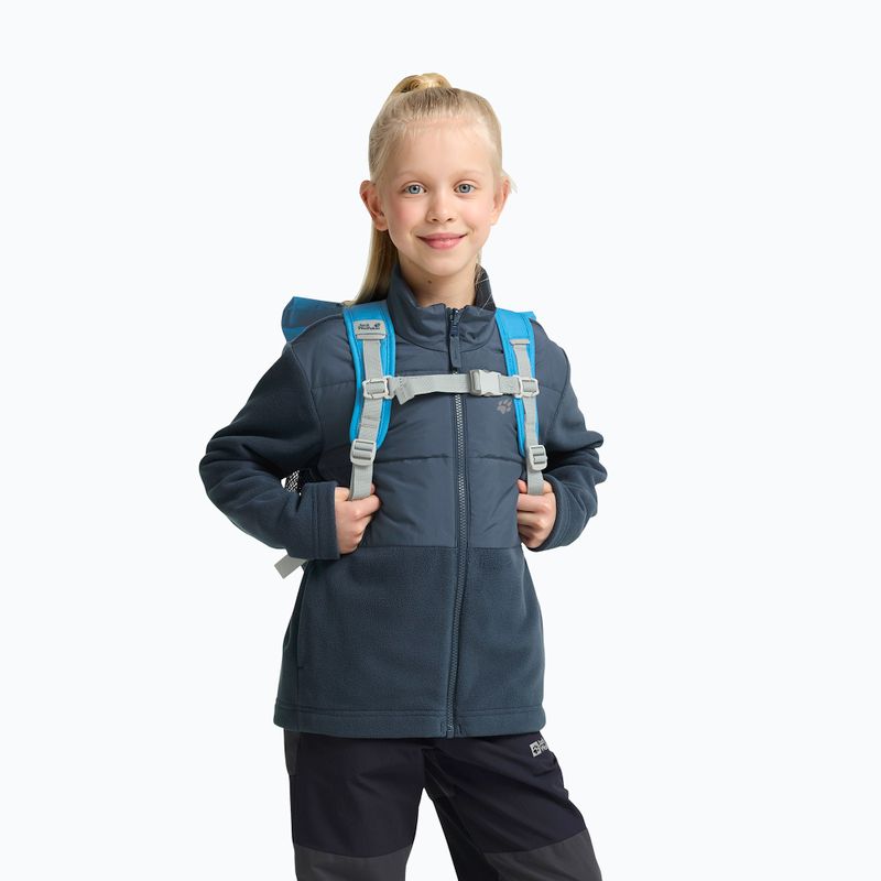Vaikiška žygio kuprinė Jack Wolfskin Island Mini 10 l aurora blue 17