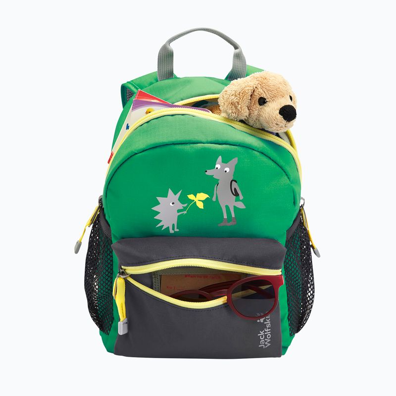 Vaikiška turistinė kuprinė Jack Wolfskin Little Scout 10 l mystic green 6