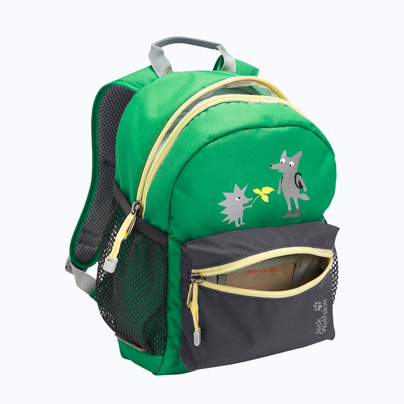 Vaikiška turistinė kuprinė Jack Wolfskin Little Scout 10 l mystic green 7