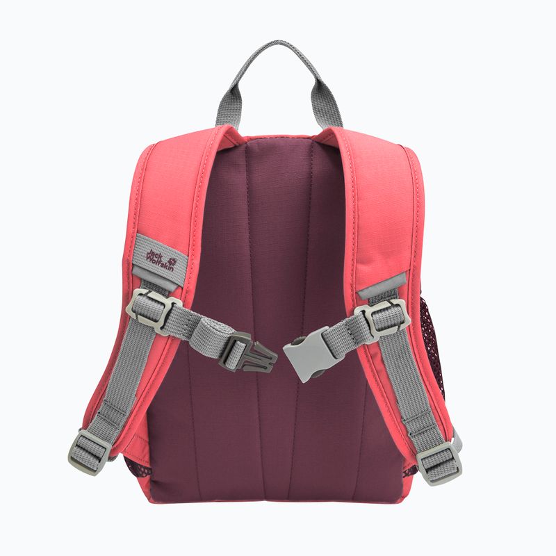 Vaikiška turistinė kuprinė Jack Wolfskin Little Scout 10 l sunset coral 4
