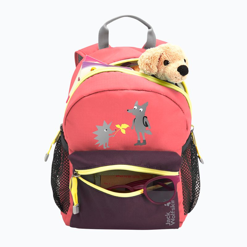 Vaikiška turistinė kuprinė Jack Wolfskin Little Scout 10 l sunset coral 6