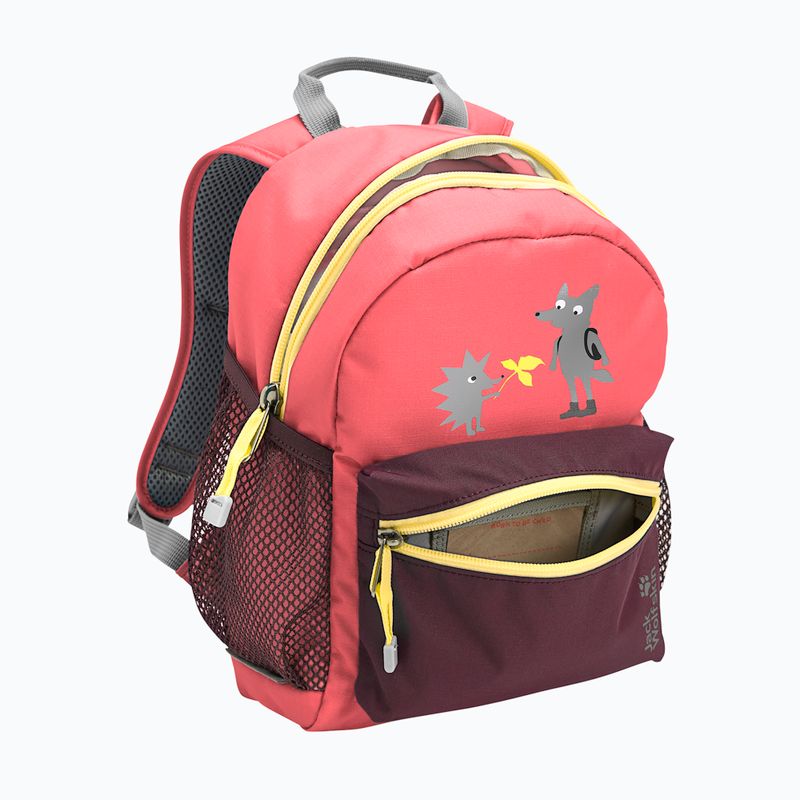Vaikiška turistinė kuprinė Jack Wolfskin Little Scout 10 l sunset coral 7