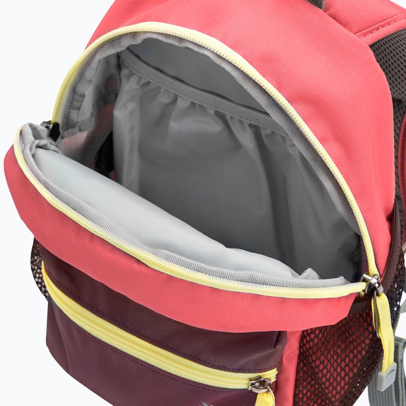 Vaikiška turistinė kuprinė Jack Wolfskin Little Scout 10 l sunset coral 10