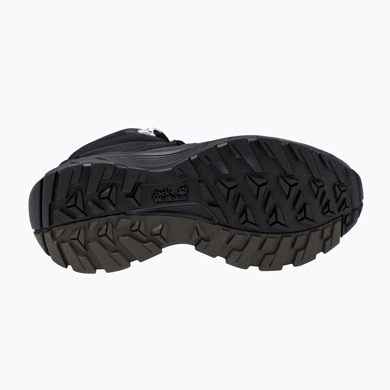 Moteriški žygio batai Jack Wolfskin Wild Hike Texapore Mid black 2