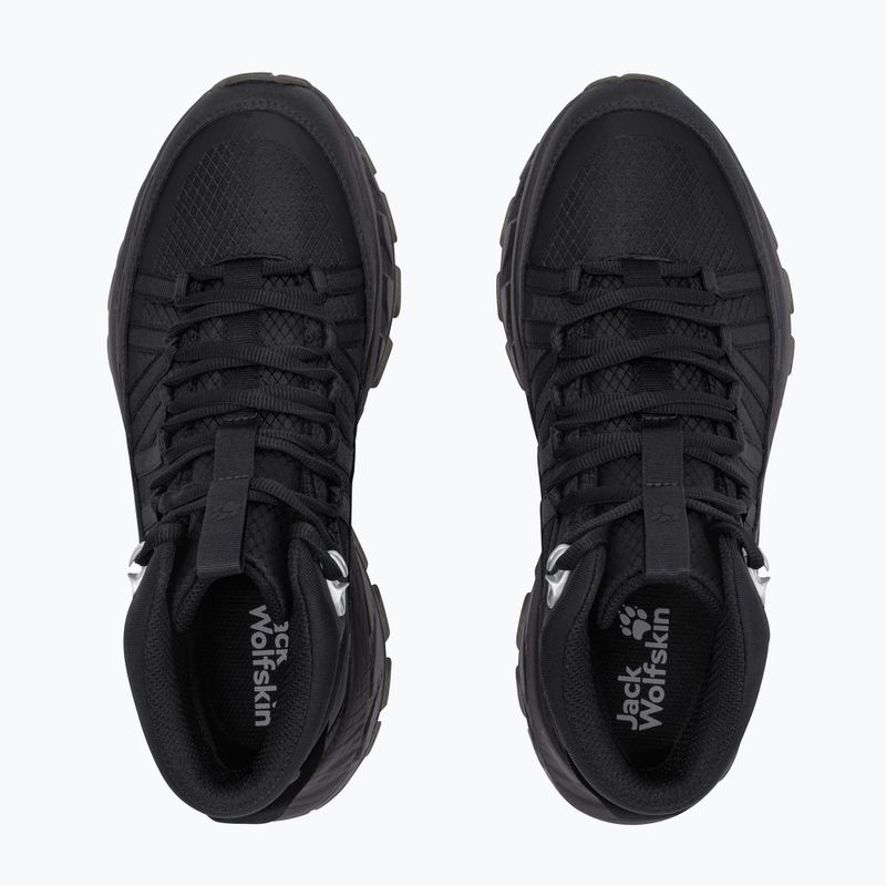 Moteriški žygio batai Jack Wolfskin Wild Hike Texapore Mid black 3