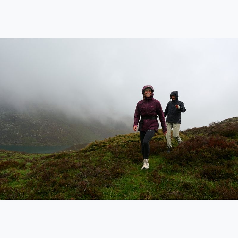 Moteriški žygio batai Jack Wolfskin Wild Hike Texapore Mid black 9