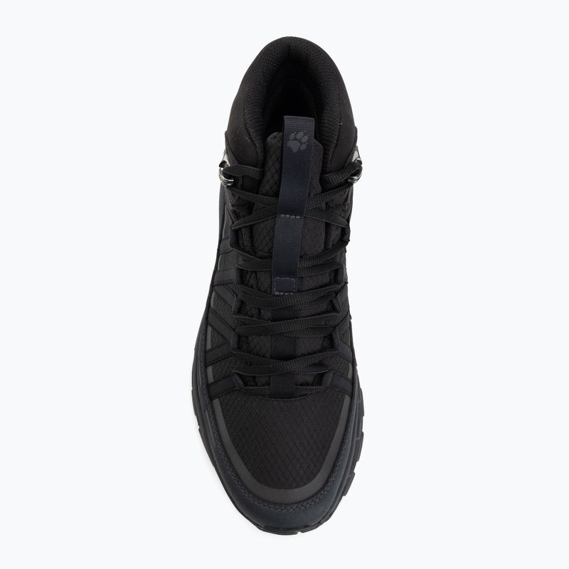 Vyriški turistiniai batai Jack Wolfskin Wild Hike Texapore Mid black 5